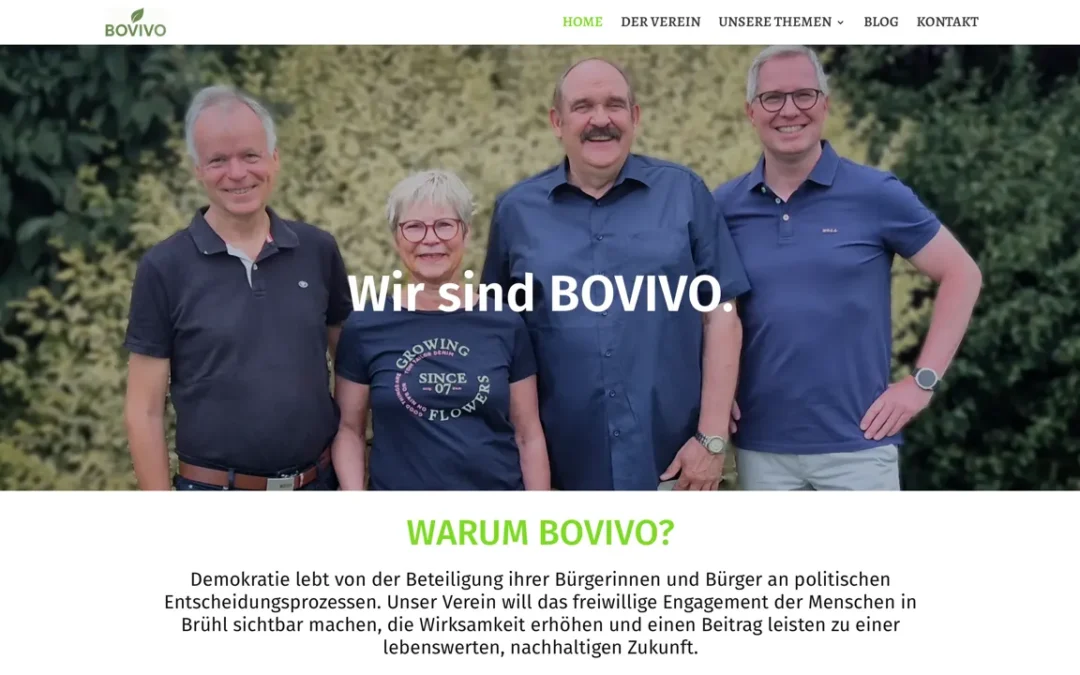 Website for BOVIVO