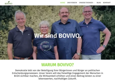 Website for BOVIVO